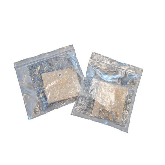 14th & Union Nickel-Free Necklace & Earrings Set Silver Gold Tone - Picture 9 of 9